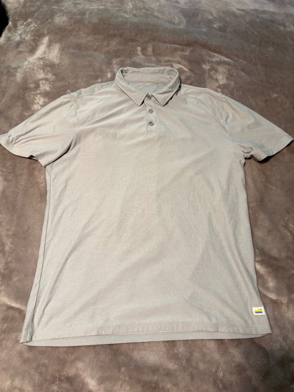 Vuoti Strato Tech Polo - Platinum Heather - Medium
